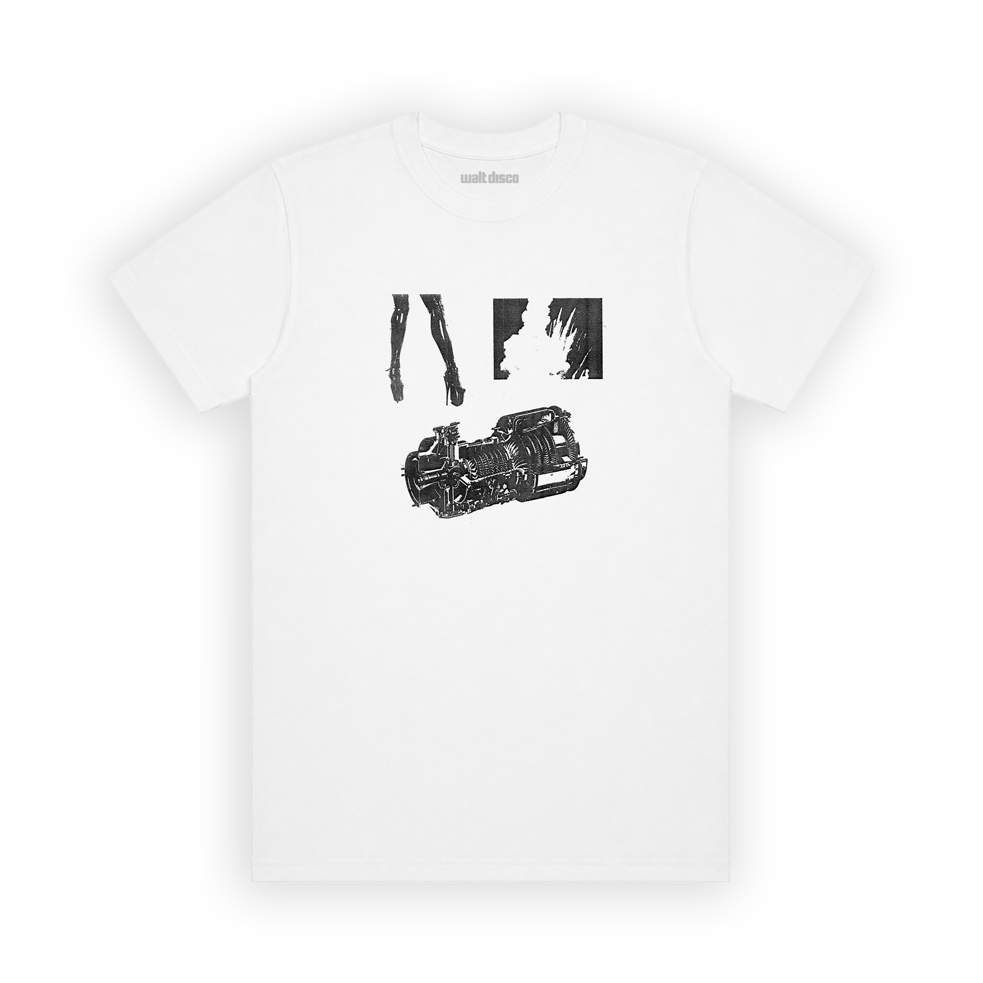 Walt Disco - Coup De Foudre White T Shirt