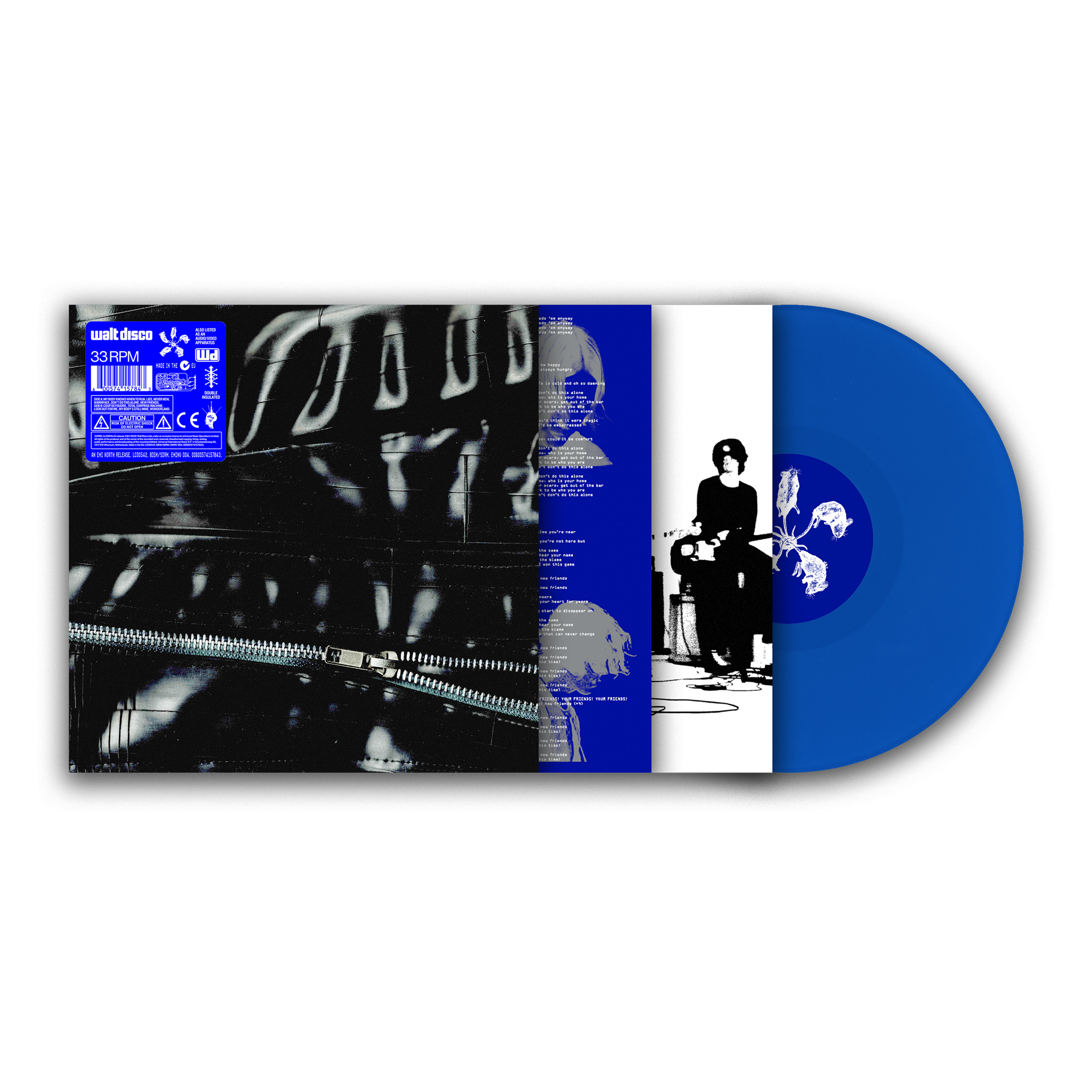 Walt Disco - walt disco - 'Blue Screen' LP